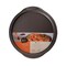 Baker's Secret Non stick Pizza Pan for Oven 12.5", Carbon Steel Pizza Baking Pan, Non-stick Bakeware Food-Grade Coating For Easy Release Dishwasher Safe Oven Baking Supplies - Classic Collection